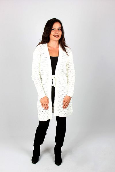 Sheilar Zigzag Patterned Cardigan