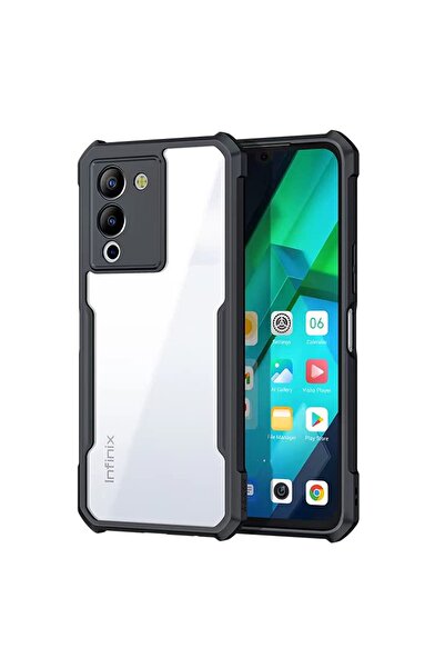 Microcase Infinix Note 12 G96 Airbag Serisi Darbeye Dayanıklı Köşe Korumalı T...