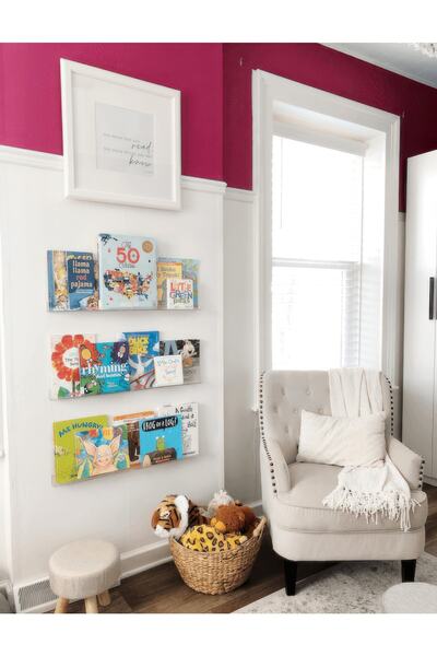 Queen Bee İstanbul Modern Çok Amaçlı 2'li Pleksi Hayalet Raf Seti- 60cm Genişlik 10cm Derinlik