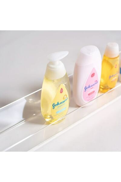 Queen Bee İstanbul Modern Çok Amaçlı 2'li Pleksi Hayalet Raf Seti- 60cm Genişlik 10cm Derinlik