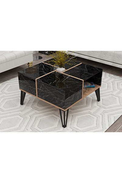 Derya Dekor Nirvana Orta Sehpa Mermer