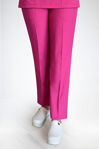 Nur Medikal Giyim Trešnja Terikoton pantalone