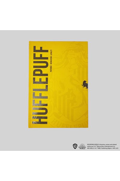 Sihir Dükkanı Hogwarts Building Notebook Hufflepuff