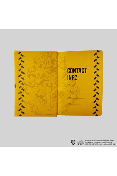 Sihir Dükkanı Hogwarts Building Notebook Hufflepuff