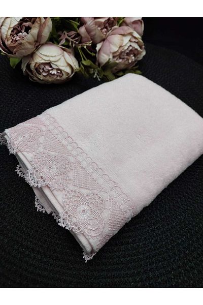 Çeyiz Bahçesi Ottoman Needle Embroidered Towel Powder