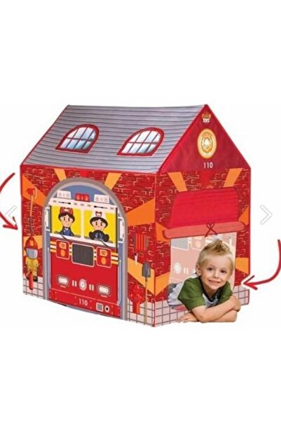 Furkan Toys Homy Itfaiye Oyun Çadırı Portatif Oyun Evi Iç Mekan Çadır