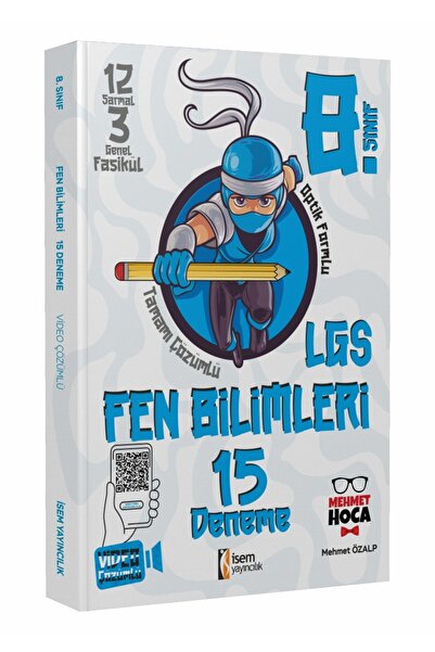 İsem Yayıncılık Isem Yayınları 8. Sınıf 15'li Fen Bilimleri Deneme 2023