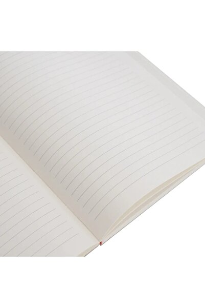 SEYFİKİRTASİYE 14x20 Cm Linie 160 Foi Copertă Tare Caiet Elastic Culoare Crem Hârtie 70 Gr