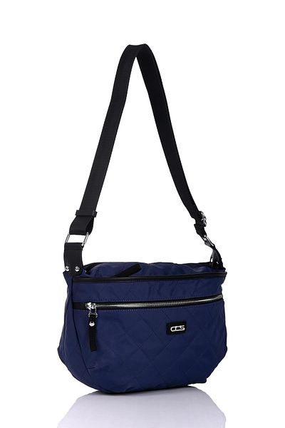 ÇÇS 16526 Τσάντα χιαστί με μακριά λουριά Navy Blue