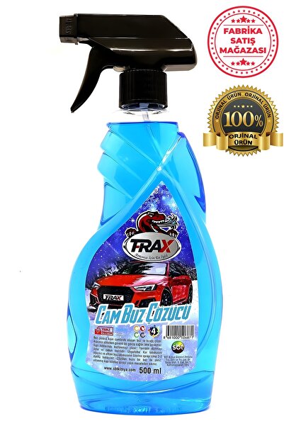 ARACINIZ İÇİN EN İYİSİ T-RAX Buz Çözücü Araba Oto Ev Cam Etkili Buz Çözücü Sprey 500 ml
