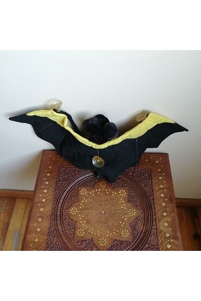 Target Soft Padding Plush Combination - Black Yellow, Wide Wing, Bat Suction Cup Toy Made in Korea