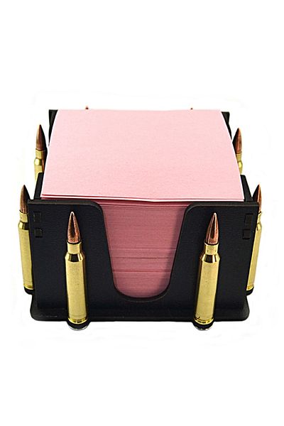 anahtarlıksepeti Cube Memo Pad - 556 Model with Bullets