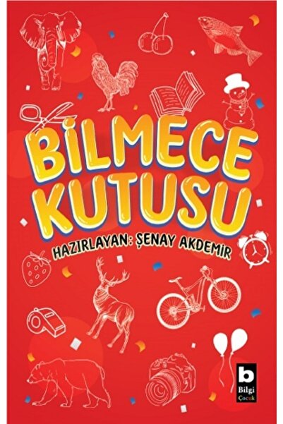 Kırmızı Kedi Yayınevi Bilmece Kutusu - Bilgi Yayınevi - Bilgi Yayınevi Çocuk Kolektif Kitabı