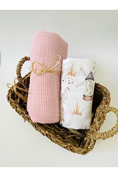 JUNİPERUS 4 Katlı Ve 2 Katlı Çok Amaçlı Müslin Bezi Örtü Battaniye