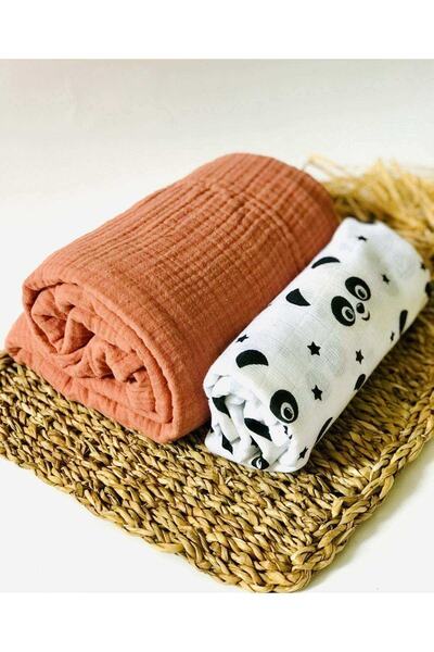 JUNİPERUS 4 طبقات وطبقتين غطاء من قماش الموسلين متعدد الأغراض