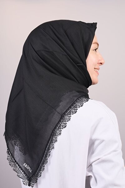 Eripek Iğne Oyalı Geniş Fistolu Yazma - Desen-03 - Siyah-87