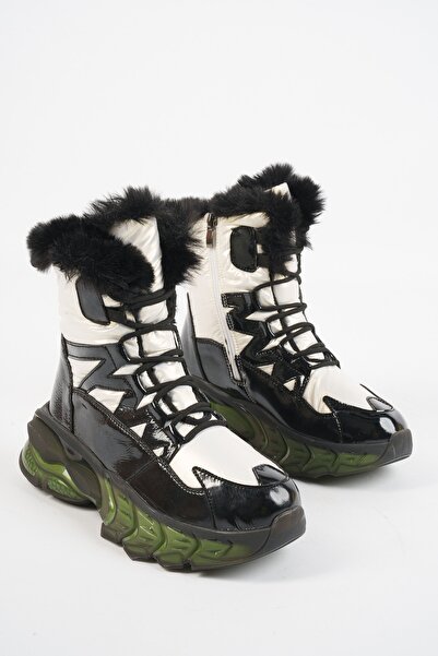 Khayt Γυναικείες μπότες χιονιού αδιάβροχες γούνινες αντιολισθητικές σόλα Alaska