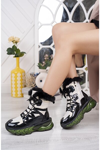 Khayt Γυναικείες μπότες χιονιού αδιάβροχες γούνινες αντιολισθητικές σόλα Alaska