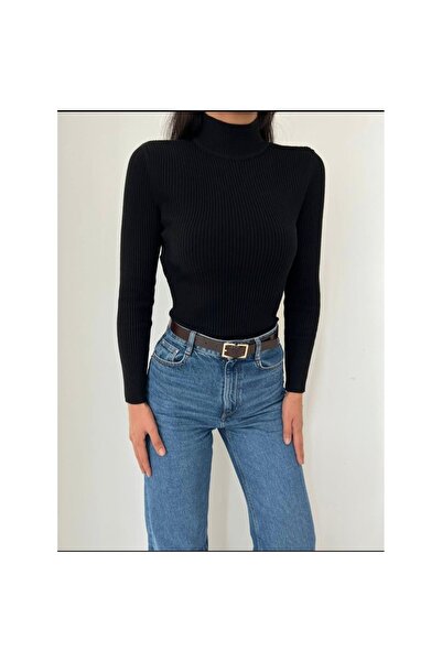 Kr Boutique Black Turtleneck Sweater