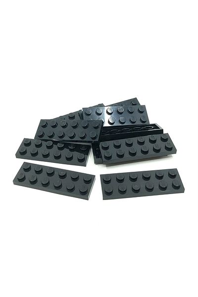 LEGO Original Moc Custom Accessory Creator Plate 2 X 6 Flat Bricks Black 4 Pieces Will Be Sent