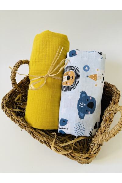 JUNİPERUS 4 طبقات وطبقتين غطاء من قماش الموسلين متعدد الأغراض