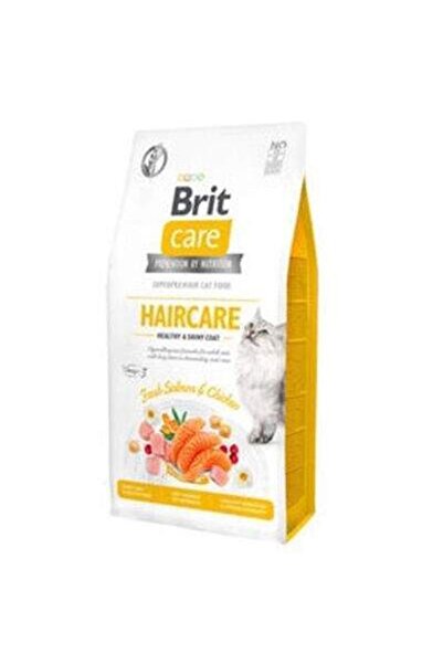 Brit Haircare Somon Tavuk Deri Ve Tüy Sağlığı Tahılsız Kedi Maması 2