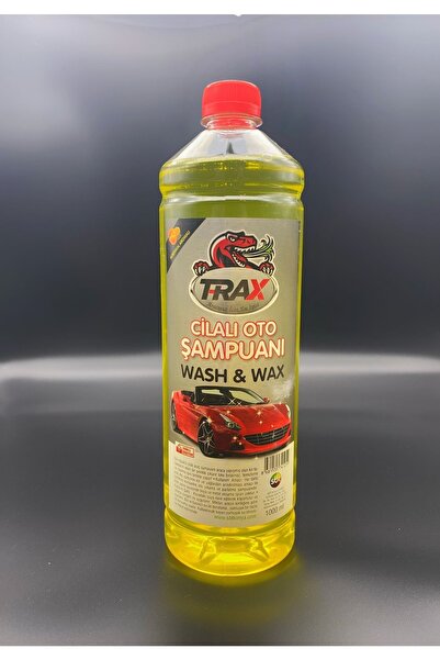 ARACINIZ İÇİN EN İYİSİ T-RAX Oto Şampuanı Araba Cilalı Süper Kalite Etkili Temizlik 1 Litre