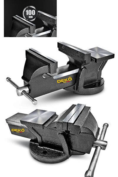 DEKO TURKEY 100mm 4" Sabit Tabanlı Özel Alaşım Paslanmaz Çelik Sabit Tezgah M...