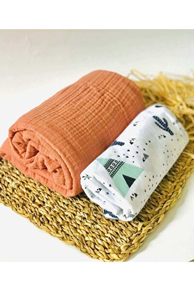 JUNİPERUS 4 Katlı Ve 2 Katlı Çok Amaçlı Müslin Bezi Örtü Battaniye