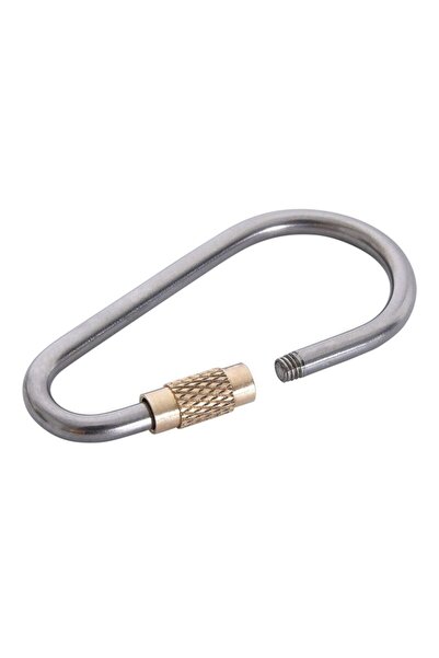 Premium Quality Outdoor Camping Locked Screw Titanium Keychain Carabiner