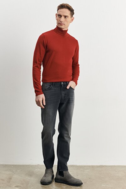 ALTINYILDIZ CLASSICS Ανδρικό γκρι Comfort Fit Relaxed Cut 100% βαμβακερό τζιν τζιν