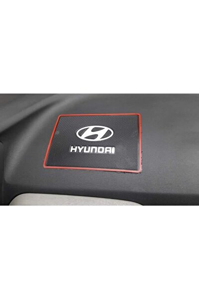 Hyundai Logolu Kaydırmaz Ped Telefon Tutucu