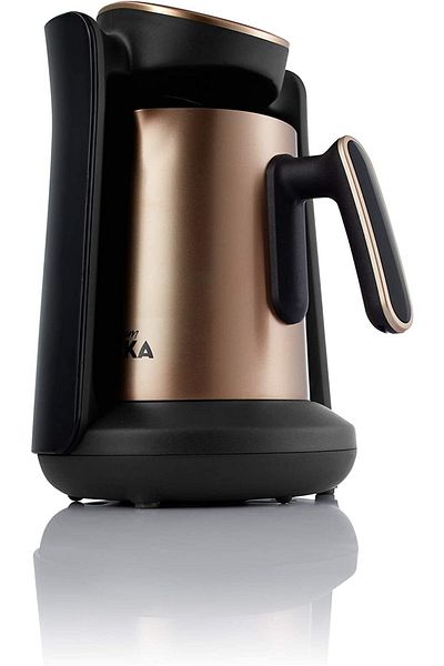 Arzum Okka Minio Pro Turkish Coffee Machine, 4 Cups, 480w, Ok0010, Stainless Steel, Copper