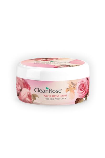 Clean Rose كريم الورد للوجه والرقبة - 125 مل