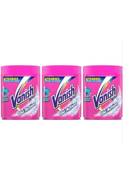 Vanish Kosla Oxi Action Toz Çamaşır Leke Çıkarıcı 400 Gram 3 Adet