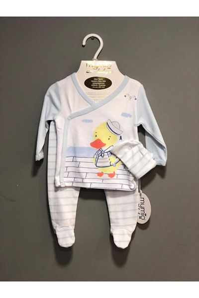 Mymio Navy Blue 3 Piece Set for Baby Boy - M2265