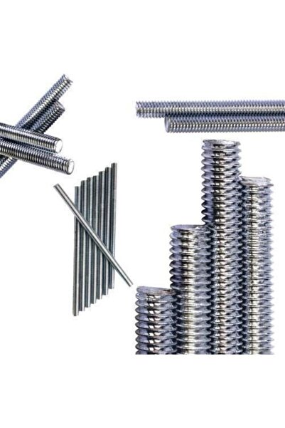 Genel Markalar Galvanizli Gijon Saplama Tij M27 1 Metre Dın 975