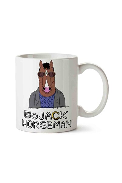 ART HEDİYE كوب Bojack Horseman Mr Peanut Butter Horse Written.png مطبوع على ا...