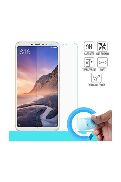 Xiaomi Mi Max 3 Ekran Koruyucu Kırılmaz Esnek Nano Cam Film Screensaver
