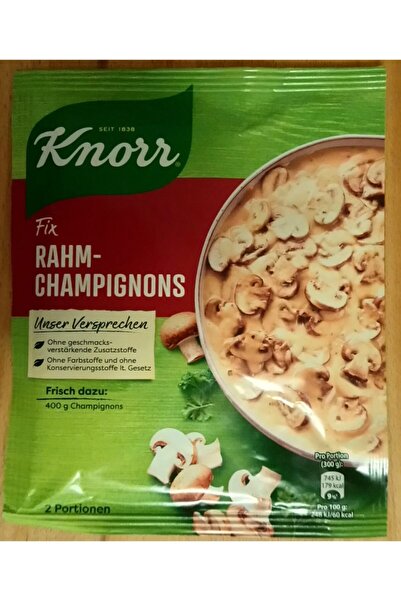 Knorr Fix Rahm-champignons Kremalı Mantar 33 Gr