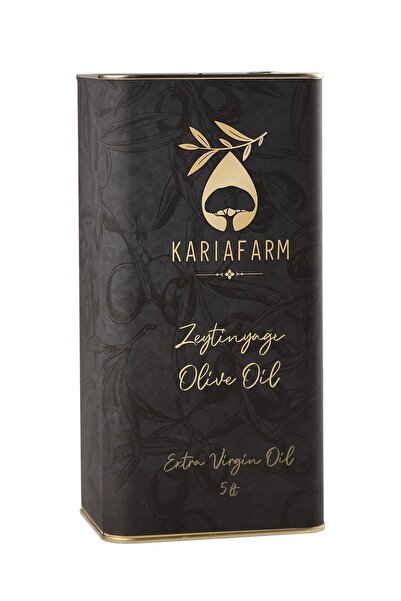 Kariafarm Erken Hasat Genç Zeytin Soğuk Sıkım Zeytinyağı 5lt