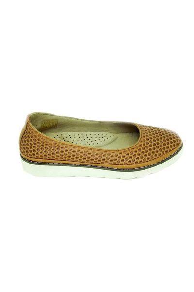 TRENDY Pantofi de zi cu zi, de culoare maronie, piele naturală, pantofi100100138
