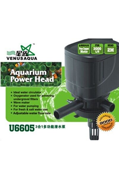 Venusaqua U-6605 Dalga Motoru 3000 Lt 45w