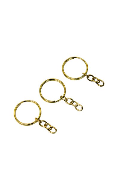 Nilden Hobi Breloc Nildenhobim Macrame cu Lanț - 2 Cm (50 bucăți)