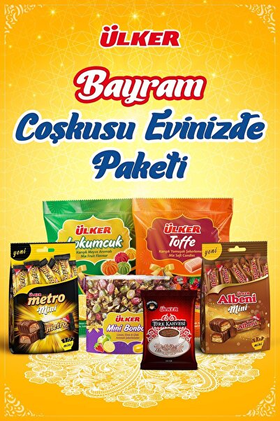 Ülker Bayram Coşkusu Evinizde Paketi Yeni