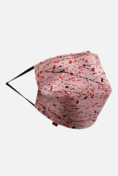 SerraSerra Cupro Burun Telli Klipsli Ayarlanabilir Bez Maske Desenli