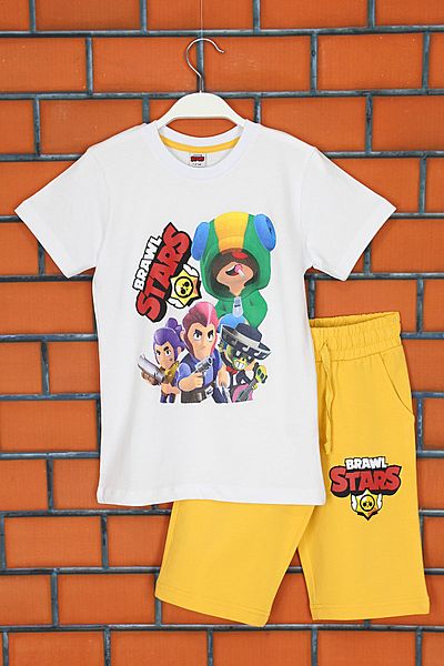 DobaKids Set de tricouri Capri cu imprimeu Stars pentru baieti