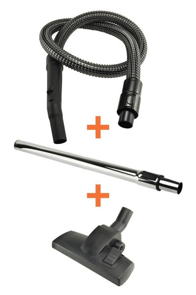 Fakir Veyron Uyumlu Premium Limited Edition Çelik Telli Hortum Emici Başlığı Teleskopik Boru Seti