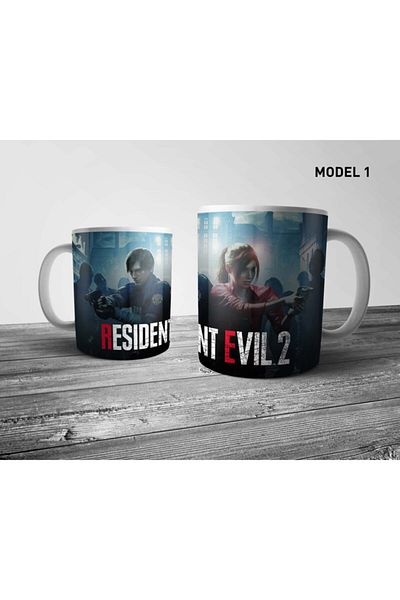 Pixxa نماذج أكواب كوب Resident Evil 2