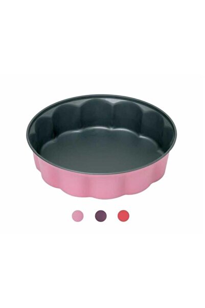 Tantitoni Pink Colored Fiorella Cake Mold 26cm Pink